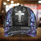 BlueJose Personalized Name Fishing Hunting Cap (7 Colors)