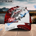 BlueJose Pike Fishing Dark Blue Skin Sport Personalized Cap