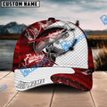 BlueJose Tuna Fishing Dark Blue Skin Sport Personalized Cap