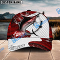 BlueJose Marlin Fishing Dark Blue Skin Sport Personalized Cap