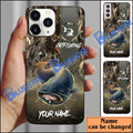BlueJose Catfish Nature Personalized Name Phone Case