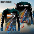 BlueJose Trout Fishing The Ultimate Master Custom Name & Team Name 3D Shirts