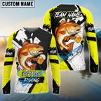 BlueJose Fishing Funny Beer Skin Custom Name & Team Name 3D Shirts (12 Breeds)