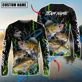 BlueJose Fishing Green Flame Grunge Camo Design Custom Name & Team Name 3D Shirts (12 Breeds)