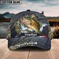 BlueJose Personalized Fish Aholic Water Grass Cap
