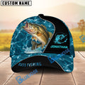 BlueJose Personalized  Fishing Water Blue Cap