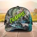 BlueJose Personalized Crappie On Skin Fishing Cap