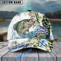 BlueJose Personalized Crappie Fishing Skinfish Water Sport Pattern Classic Cap