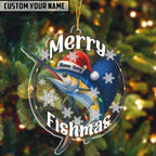 BlueJose Fishing Customized Acrylic Ornament For Fishing Lovers