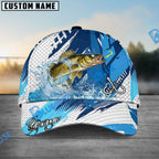 BlueJose Fishing Technical Fish Scale Personalized Cap (13 Breeds)