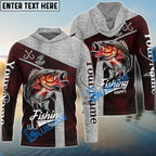 BlueJose Personalized Fishing Red Custom Name Shirt