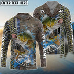 BlueJose Walleye Fishing Skin Sport Jersey Custom Name & Team Name Shirts