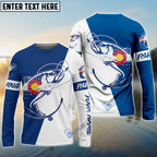 BlueJose Colorado Trout Fishing Custom Long Sleeve Performance Fishing Shirts, Co Trout Shirts