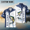 BlueJose Personalized Tuna Fishing 3D Shirt