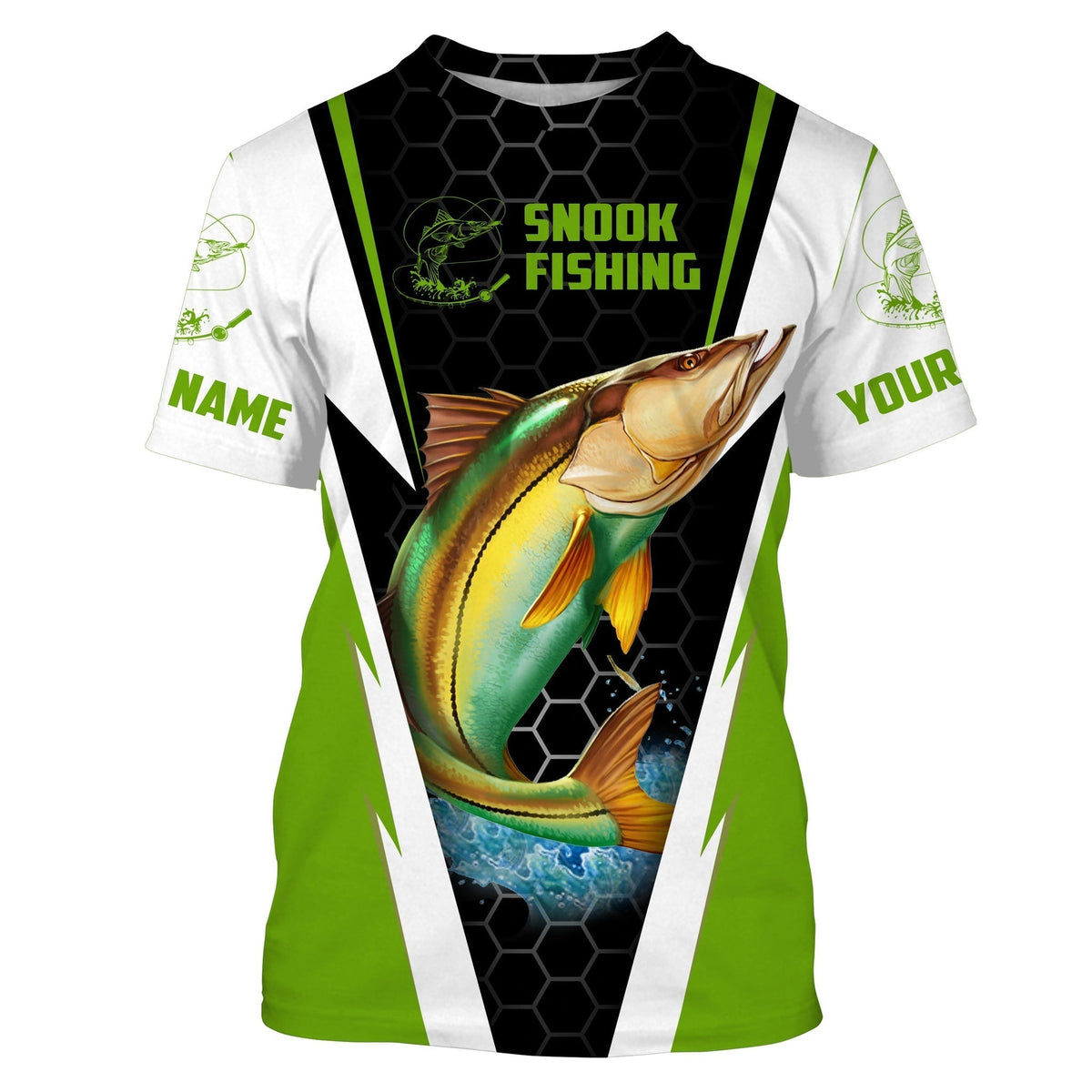 BlueJose Personalized Snook Fishing Jerseys, Snook Fishing Long Sleeve Fishing Tournament Shirts
