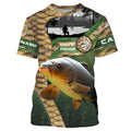 BlueJose Carp Fishing Customize Name Fishing Shirt