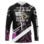 BlueJose Move Over Boys Let This Girl Show You How To Fish Musky Pink Camo Custom 3D Shirts
