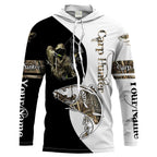 BlueJose Carp Hunter Bow Fishing Camo Customize Name 3D Shirts