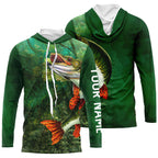 BlueJose Custom Musky Fishing Jerseys, Personalized Muskie Fishing Performance Fishing Shirts