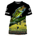 BlueJose Personalized Bass Fishing Scales Fishing Shirt