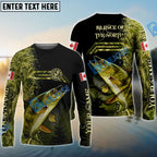 BlueJose Fishing Silence of the North Custom 3D Shirts