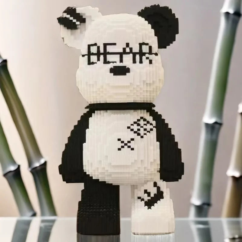 3698 Pieces of Classic Koobie Bear 3D Stereo Building Blocks Assembly Puzzle Decorative Ornaments DIY Puzzle Model Set - DIY Handmade Toys - Perfect for Halloween