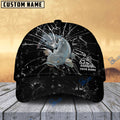 BlueJose Personalized Catfish Fishing Broken Glass Cap