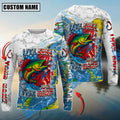 BlueJose Mahi-Mahi Fishing Live Free Fish Hard Custom Name & Team Name 3D Shirts