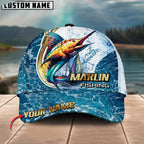 BlueJose Fishing Golden Hook Graphic Personalized Cap (13 Breeds)
