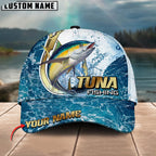 BlueJose Fishing Golden Hook Graphic Personalized Cap (13 Breeds)