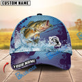 BlueJose Fishing Blue Wave Personalized Cap (13 Breeds)