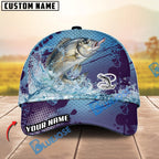 BlueJose Fishing Blue Wave Personalized Cap (13 Breeds)