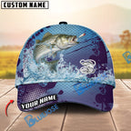 BlueJose Fishing Blue Wave Personalized Cap (13 Breeds)