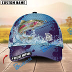 BlueJose Fishing Blue Wave Personalized Cap (13 Breeds)