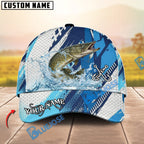 BlueJose Fishing Technical Fish Scale Personalized Cap (13 Breeds)