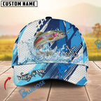 BlueJose Fishing Technical Fish Scale Personalized Cap (13 Breeds)