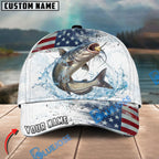 BlueJose Fishing Patriot Hunter Personalized Cap (13 Breeds)