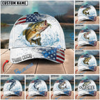 BlueJose Fishing Patriot Hunter Personalized Cap (13 Breeds)