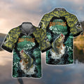 BlueJose Bass Fishing All Over Print 3D Hawaiian Shirt