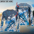 BlueJose Walleye Fishing Bluefin Sport Custom Name & Team Name 3D Shirts