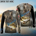 BlueJose Fishing Silence of the North Custom 3D Shirts