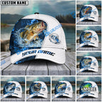 BlueJose Fishing Blue Lava Classic Fin Personalized Cap (11 Breeds)